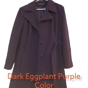 Anne Klein Wool mid pea coat